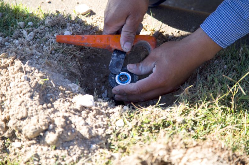 Garden Sprinkler Repair