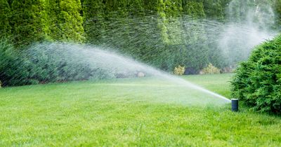 Lawn Sprinkler Installation