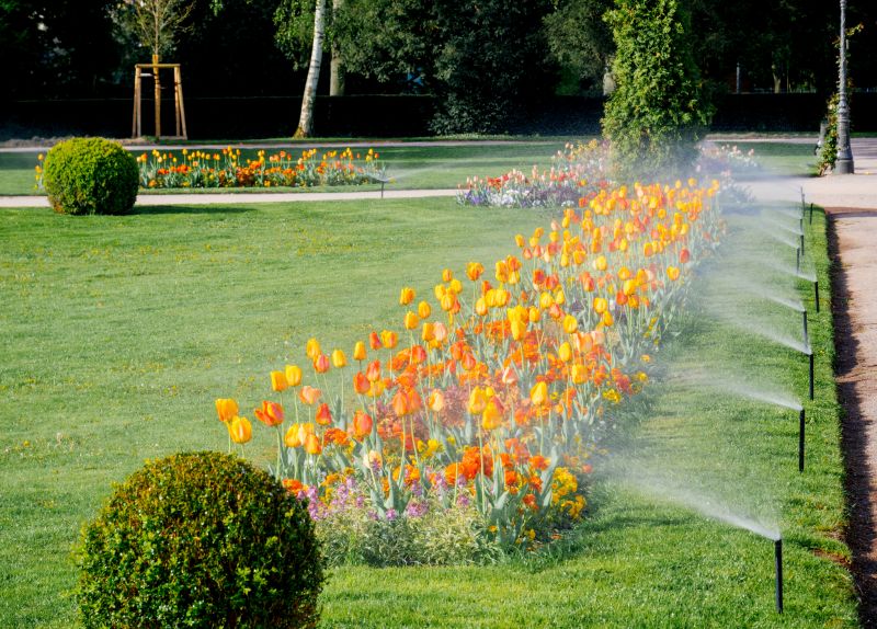 Yard Irrigation Installation