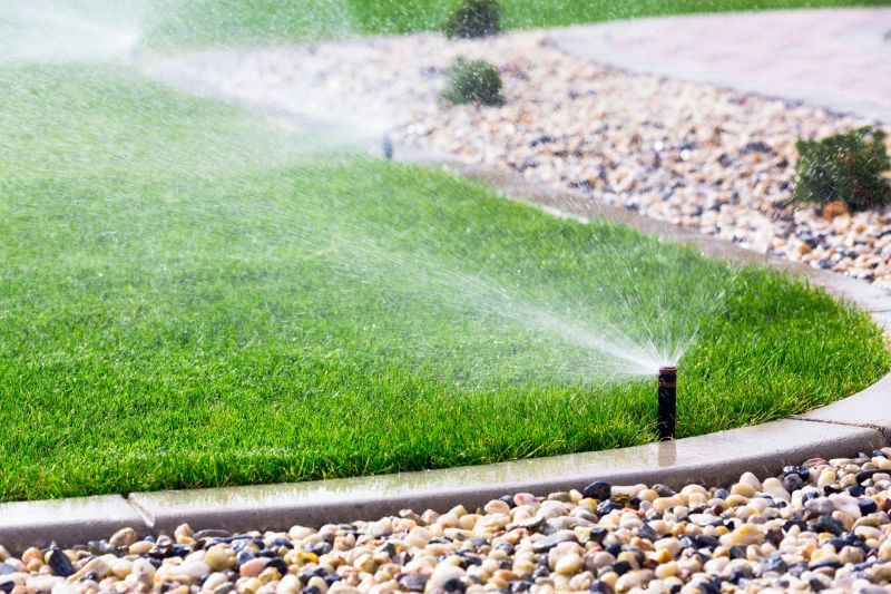 Yard Sprinkler Installation